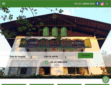 Tablet Screenshot of joinvillehostel.com.br